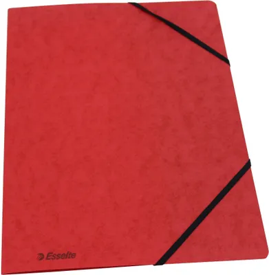 Produktbild von Esselte Gummizugmappe, A4, 23x32cm, rot