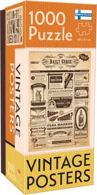 Image de Puzzle 1000 Vintage : La malédiction quotidienne - Stratégie