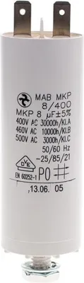 Zdjęcie produktu dla Kondensator 8 uF 1-564