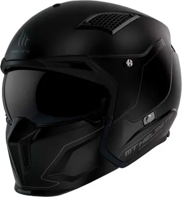Produktbild von Mt Helmets Streetfighter Sv S Klapphelm Schwarz XS Schwarz XS