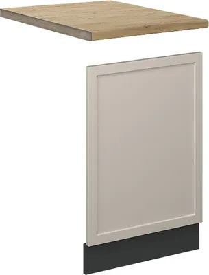 Imagen del producto de Panel frontal Vicco Fame-Line GrisBeige 45 cm , ET Roble, Model 50409