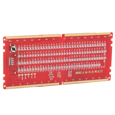 Produktbild von Tester paměti DDR5,Tester paměti pro stolní počítače,Tester paměťových slotů DDR5,Karta pro testování paměťových slotů RAM,Tester paměti DDR5 pro stolní počítače,Testovací karta pro údržbu základní desky