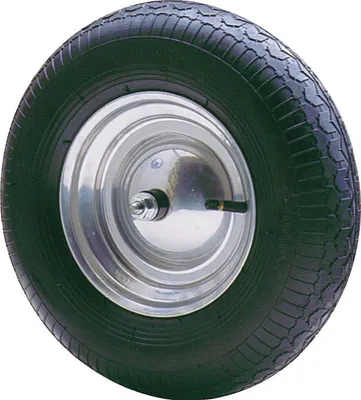 Produktbild von Luftrad D.400mm Radbreite 100mm m.Achse u.Kunststoffgleitlager CAPITO