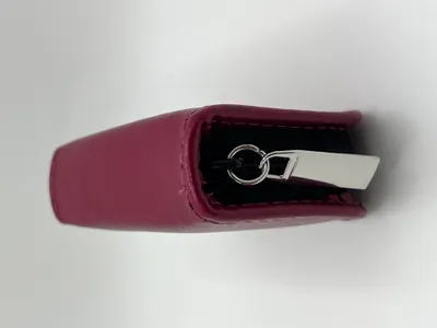 Produktbild von Hausapotheke 10 Globuli Gläser Leder (ohne Gläser) | Mini | OMEO® beere