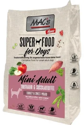 Image de MACs Dog Mono Mini Truthahn 750g