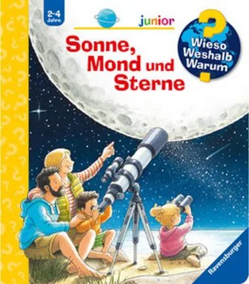 Produktbild von Wieso? Weshalb? Warum?|Ravensburger Wieso? Weshalb? Warum? junior, Band 72: Sonne, Mond und Sterne
