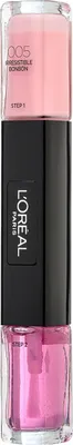 Zdjęcie produktu dla L'Oreal Paris, Infallible, Nail Polish 2-In-1, 005, Irresistible Bonbon, 2 x, 5 ml