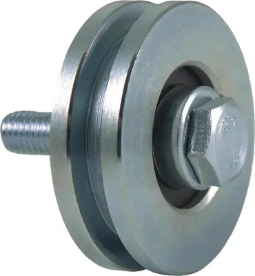 Produktbild von 60-mm-Scheibe mit Vierkantnut und 1 Kugellager