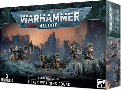 Produktbild von Warhammer 40k - Astra Militarum Cadian Heavy Weapon Squad (2023)