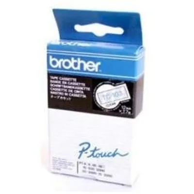 Produktbild von brother TC-Tape TC-103 Schriftbänder, Bandbreite: 12 mm blau/transparent