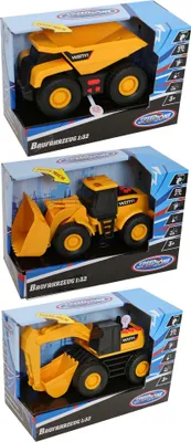 Produktbild von Speedzone Baufahrzeuge L&S, Friktion,3-f.sort.