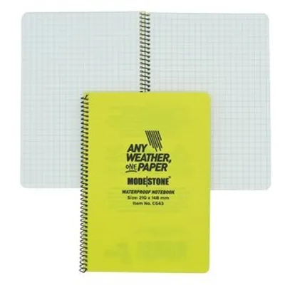 Obrázok produktu pre Waterproof Notepad Gelb Modestone®297x210mm 50Blatt