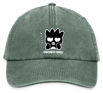 Produktbild von Spreadshirt Bad Badtz-Maru Portrait Vintage Cap, One size, Vintage Flaschengrün