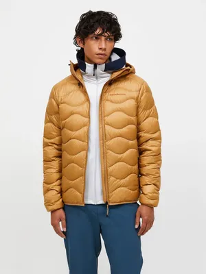 Zdjęcie produktu dla Peak Performance Helium Down Hood Jacket - kurtka puchowa, sierra sand, rozmiar M