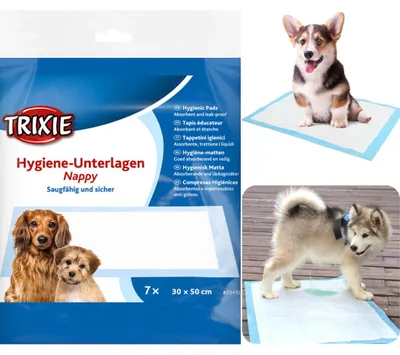 Produktbild von TRIXIE Hygiene-Unterlage Nappy, 30 x 50 cm, 7 Stück