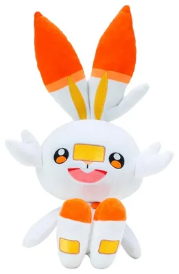 Produktbild von Jazwares Pokémon Scorbunny-plüschtier 30 Cm Orange Kinder Orange One Size