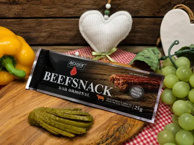 Produktbild von Beefsnack Bar Original 25g, High Protein