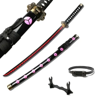 Image de Épée en bambou, réplique de cosplay, design léger, Shusui