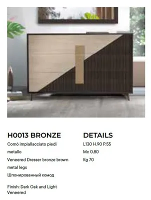 Produktbild von Schlafzimmer Kommode Sideboard Modern Neu Luxus Kommoden Holz Design