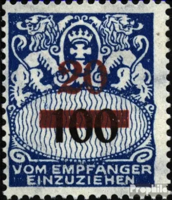Produktbild von Briefmarken Danzig 1932 Mi P42 gestempelt Portomarke