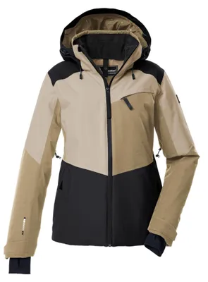 Productafbeelding van Killtec dames ski-jas/functionele jas met afneembare capuchon, sneeuwvanger en binnenvoering