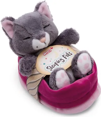 Produktbild von NICI Kuscheltier Katze grau 12cm 0