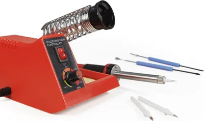 Produktbild von Lötstation McPower "MLS-58", 150-450°C, 58W, inkl. 2 Spitzen und 2 Tools