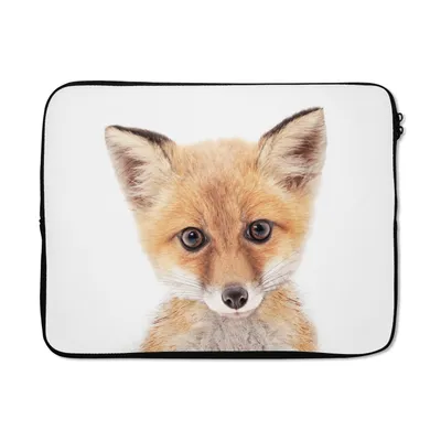Produktbild von MuchoWow® Laptop Hülle 15 Zoll Fuchs - Tiere - Orange - Natur Laptoptasche - Laptoptasche - Sleeve - Rundum-Schutz