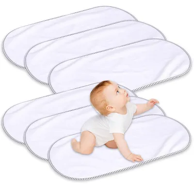 Produktbild von Solidchoice – Set mit 6 weichen Wickelauflagen für Babys