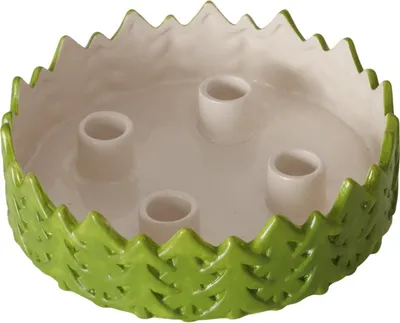 Produktbild von Boltze Gruppe Baulista Kerzenteller grün 20,5cm (1 Stück)