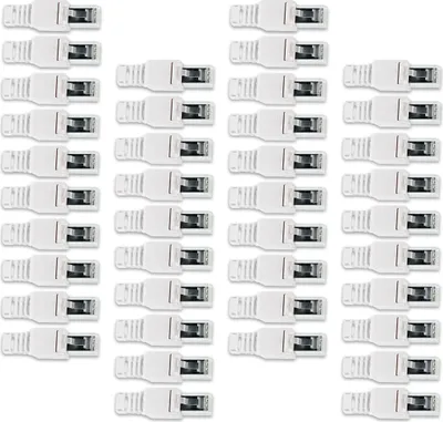 Produktbild von Netzwerkstecker 40x CAT6A RJ45 Netzwerk Stecker werkzeuglos CAT7 CAT6 CAT5 Kabel