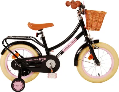 Zdjęcie produktu dla Rower dziecięcy Volare Excellent - dziewczynki - 14 cali - czarny