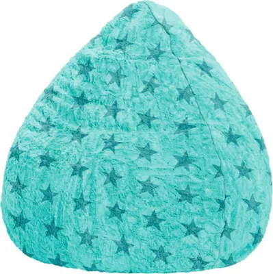 Produktbild von Vrece na sedenie Fluffy Stars XL zelené