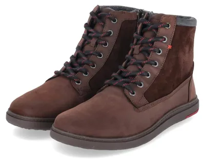 Imagen del producto de Botas para hombre Blusun, modelo BLSN-080M, color marrón, material: cuero, talla: 43. (Diseñadas para usarse sin calcetines)