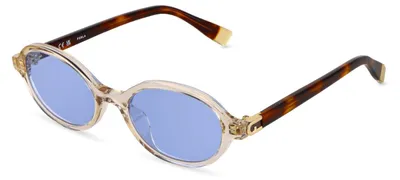 Produktbild von Furla SFU972 Beige trasparente 51/19/140 Damen Sonnenbrillen