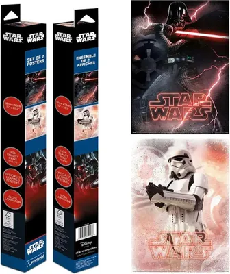 Obrázek produktu pro Plakát Star Wars - Dark Side (sada 2 ks)