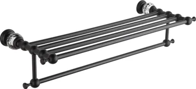 Image de Porte-serviettes Estela noir (7011520-70)