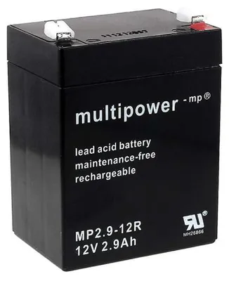 Image de Powery batterie au plomb (multipower) MP2,9-12R