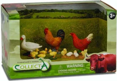 Produktbild von Set mit 5 Figuren „Leben auf dem Land“ von Collecta