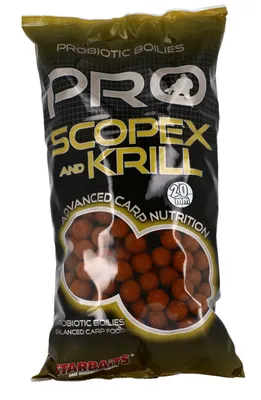 Produktbild von Starbaits Probiotic Boilie 2,5 kg - 20 mm - Scopex Krill