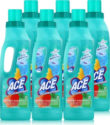 Produktbild von ACE Fleckenentferner Frische Duft 1L - Reinigt Hygienisch (6er Pack)
