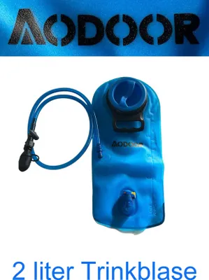 Produktbild von Trinkblase 2 Liter auslaufsicheres Wasserreservoir, BPA-freier Trinkrucksack-Ersatz, Sport-Reise-Reservoir Trinkrucksack Pack Wandern im Freien