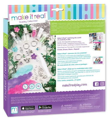 Produktbild von Make it Real MIR1305, Halsketten-Bastelset für Kinder, 8 Jahr(e), Mehrfarbig