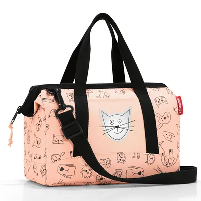 Produktbild von Reisenthel allrounder XS kids, Uni, Schultertasche, Reißverschluss, Fronttasche, 2 Taschen, Pink