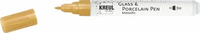 Zdjęcie produktu dla Kreul Metallic 'F' Marker permanentny Gold 1 szt.