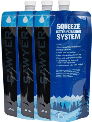 Obrázok produktu pre Súprava náhradných vrecúšok Sawyer® 32oz v balení 3 ks