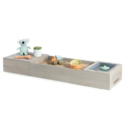 Produktbild von MUDDY BUDDY® Sandkasten "Space Saver" warmgrau