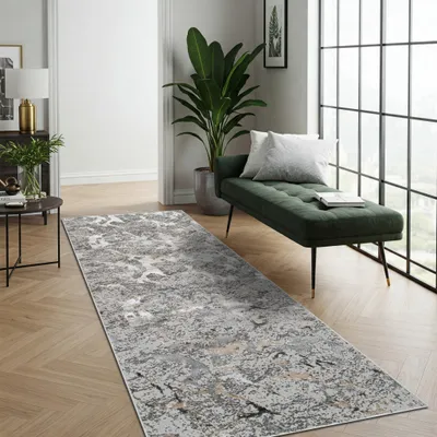 Obrázek produktu pro Koberec běhoun chodba koberec krátký vlas moderní most obývací pokoj ložnice design 80 x 200 cm