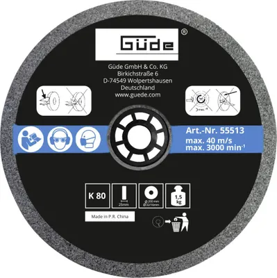 Produktbild von Güde Schleifscheibe K 80 200 x 25 x 32 mm