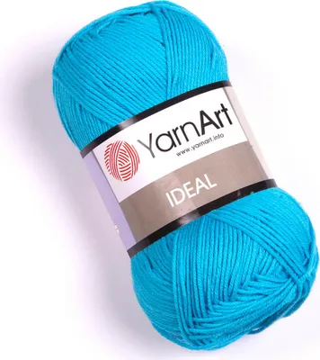 Produktbild von Yarn Art Ideal 247 Turquoise Strickgarn